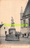 CPA DAMME MONUMENT JACQUES DE COSTER VAN MAERLANT ALBERT SUGG SERIE 35 NO 3 - Damme