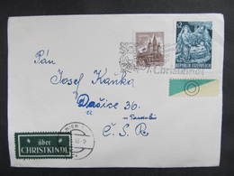 BRIEF Christkindl B. Steyr - Dasice 1963 ////   D*37571 - 1961-70 Briefe U. Dokumente