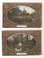 TWO POSTCARDS ONE OF DULWICH THE OTHER PECKHAM PARK BOTH USED - Londres – Suburbios