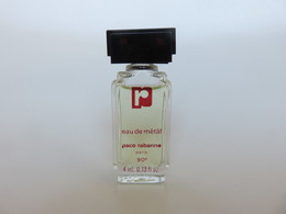 Eau De Métal - Paco Rabanne - 4 ML - Mignon Di Profumo Uomo (senza Box)