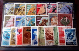 URSS - 75 Stamps Used - Colecciones