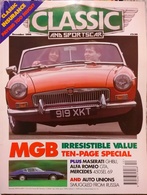 CA006 Autozeitschrift Classic And Sportscar, Ausg. Dezember 1994, Neuwertig - Sports