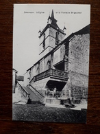 L17/229 Suisse. Estavayer. L'Eglise Et La Fontaine St Laurent - Estavayer