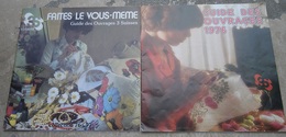 2 Catalogues Filatures Des 3 Suisses Roubaix. Guide Des Ouvrages Faites Le Vous-même 1976-1977 - Fashion