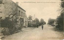 23 Lavilletelle  Entrée Du Bourg - Chenerailles