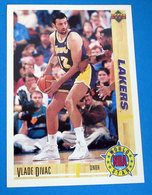 VLADE DIVAC   CARDS NBA FLEER 1992 N 186 - Other & Unclassified