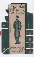 Bobine Ancienne Carton/AU JOCKEY CLUB /Tailleur / 104 Rue Richelieu /Maison MONTEL/Vers 1900-1920 MER69 - Sonstige & Ohne Zuordnung