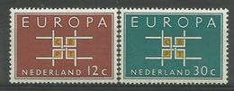 EUROPA - CEPT 1963 - Pays Bas - 2 Val Neufs // Mnh - 1963