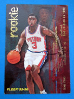 LOU ROE NBA CARDS FLEER 1996 N 376 - Andere & Zonder Classificatie