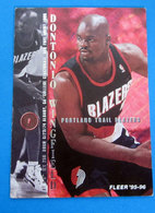 DONTONIO WINGFIELD  CARDS FLEER 1996 N 317 - Andere & Zonder Classificatie