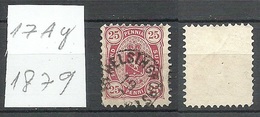 FINLAND FINNLAND 1879 Michel 17 A Y A O Nice Cancel Helsinki - Ungebraucht