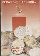 ANDORRA  NUMISMATIC CATALOGUE 1977-1992 .(C.V.CATALOGOS) - Vegueria Episcopal