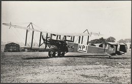 Handley Page HP1 Commercial Air Service, C.1920 - Reproduction Photograph - Aviation