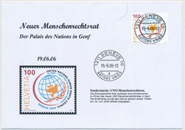 1206 / 1977  FDC Mit ET-Vollstempel GENÈVE - Brieven En Documenten