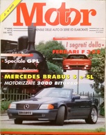 CA014 Autozeitschrift Motor, Ausgabe 7/8, 1994, Italienisch, Neuwertig - Motores