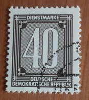 40 Dienstmarke - Allemagne - 1956 - Service - YT 37 - Usados