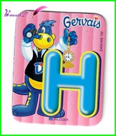 Magnet GERVAIS L'Alphabet Avec Les Les Animaux Et Objet " Le H De Horloge " - Lettere & Numeri