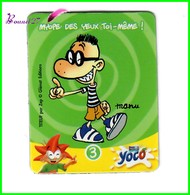 Magnet YOCO " Série Titeuf N° 3 MANU "  Myope Des Yeux Toi-même ! - Letters & Digits