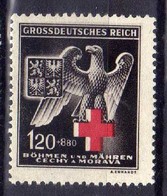 Böhmen Und Mähren 1943 Mi 132 **, Rotes Kreuz [070419XXVI] - Neufs