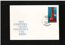 Germania Est- Ddr - 1971 Fdc  INTERN. MAHN-UND GEDENKSTATTEN  - WILTZ- LUXEMBURG - 1971-1980