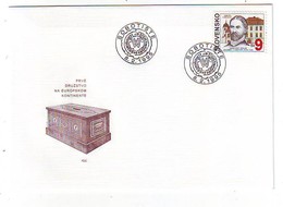 SLOVAKIA FDC 216 - FDC