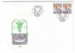 SLOVAKIA FDC 221 - FDC