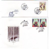 SLOVAKIA FDC 236-237 - FDC