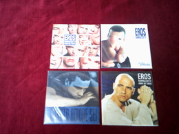 EROS  RAMAZZOTTI °  Collection De 4 CD Singles - Otros - Canción Italiana