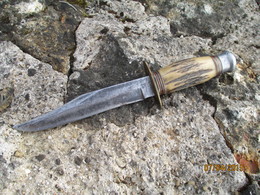 COUTEAU SHEFIELD ENGLAND WILLIAM RODGERS I CUT MY WAY US USA BOWIE WESTERN WW2 - Blankwaffen