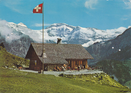 Suisse,monthey En Valais,chablais Prés Lac Léman,restaurant Coquoz,planachaux S/champéry,drapeau,carte Animée - Champéry