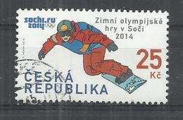 CZECH REPUBLIC 2014 - WINTER OLYMPIC GAMES - USED OBLITERE GESTEMPELT USADO - Winter 2014: Sochi