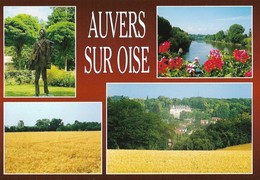 95 Auvers Sur Oise Divers Aspects (2 Scans) - Auvers Sur Oise