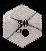 1877-1903 Telegramzegel 30ct Gebruikt NVPH 8 - Telegraphenmarken