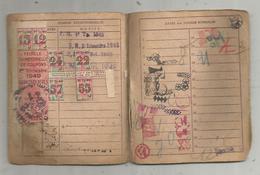 Carte D'alimentation , Paris Plaisance , Cachets ,timbres , 1948 , 2 Scans - Non Classés