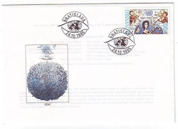 SLOVAKIA FDC 241 - FDC