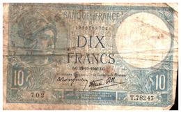 Billet > France > 10 Francs   LG.24=10=1940.LG. - 10 F 1916-1942 ''Minerve''