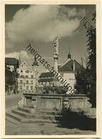 Sursee - Marienbrunnen - Foto-AK Grossformat - Verlag W. Und R. Friebel Sursee - Sursee