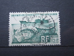 VEND BEAU TIMBRE DE S.P.M. N° 340 , OBLITERATION " ST-PIERRE ET MIQUELON " !!! - Used Stamps