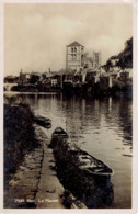 Huy La Meuse Et La Collegiale (carte Photo) Real Photo N°2500 - Huy