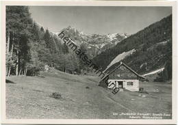 Parkhütte Varusch - Schweizerischer Nationalpark Zuoz - Scanfs - Foto-AK Grossformat - Verlag Feuerstein Schuls - Zuoz