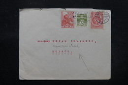 DANEMARK - Enveloppe Du Consulat De Monaco En 1951 Pour Le Conseiller D'Etat De Monaco En 1951 - L 27518 - Brieven En Documenten