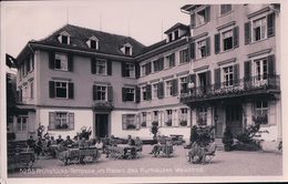 Appenzell, Weissbad, Frühstücks-Terrasse Im Freien Des Kurhauses Weissbad (5253) - Weissbad 