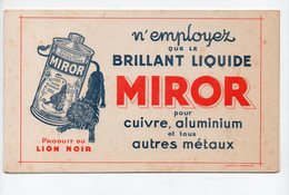 Buvard MIROR (Lion Noir)   (PPP10517) - Produits Ménagers