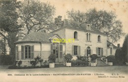 44 St Sébastien, L'Ecobut, Belle Propriété, Carte Pas Courante Affranchie 1917 - Saint-Sébastien-sur-Loire