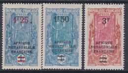 Congo N° 101 / 03 XX  Partie De Série Les 3 Valeurs Sans Charnière, TB - Unused Stamps