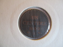 France: 1 Centime 1850 A - 1 Centime