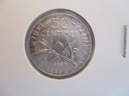 France: 50 Centimes 1919 - 50 Centimes