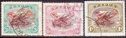 PAPUA (BRITISH NEW GUINEA) 1930 SG #118-20 Compl.set Used CV £35 White Paper - Papua New Guinea