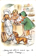 ¤¤   -  Illustrateur " Germaine BOURET "  -  Enfants, Patissier, Chien, Teckel   -   ¤¤ - Bouret, Germaine