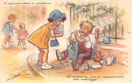 ¤¤   -  Illustrateur " Germaine BOURET "  -  Le Raccommodeur De Porcelaine  -  Enfants -   ¤¤ - Bouret, Germaine